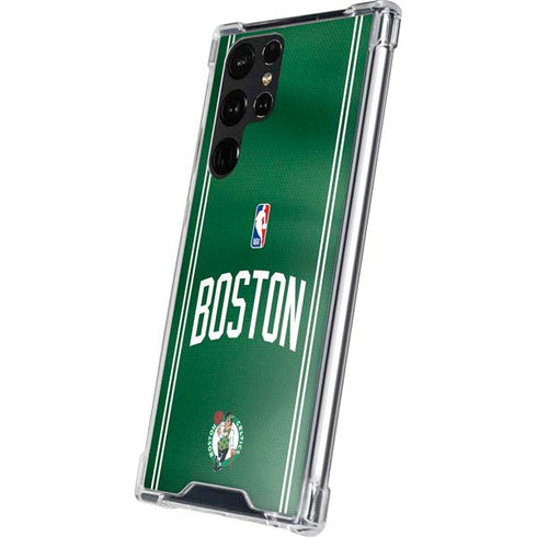 NBA Boston Celtics Jersey Galaxy S24 Ultra Clear Case